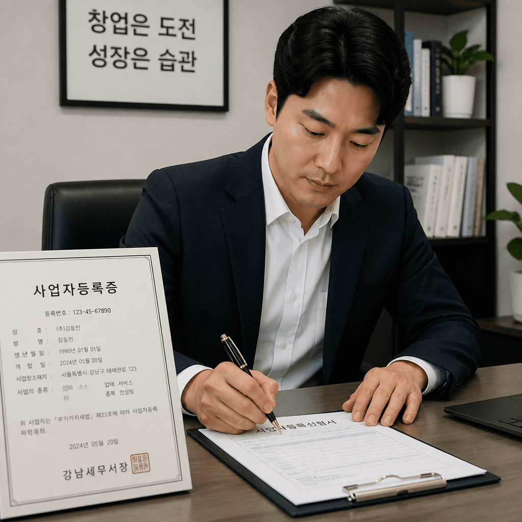 대행사 사업자등록 · 개인 vs 법인 선택 기준
