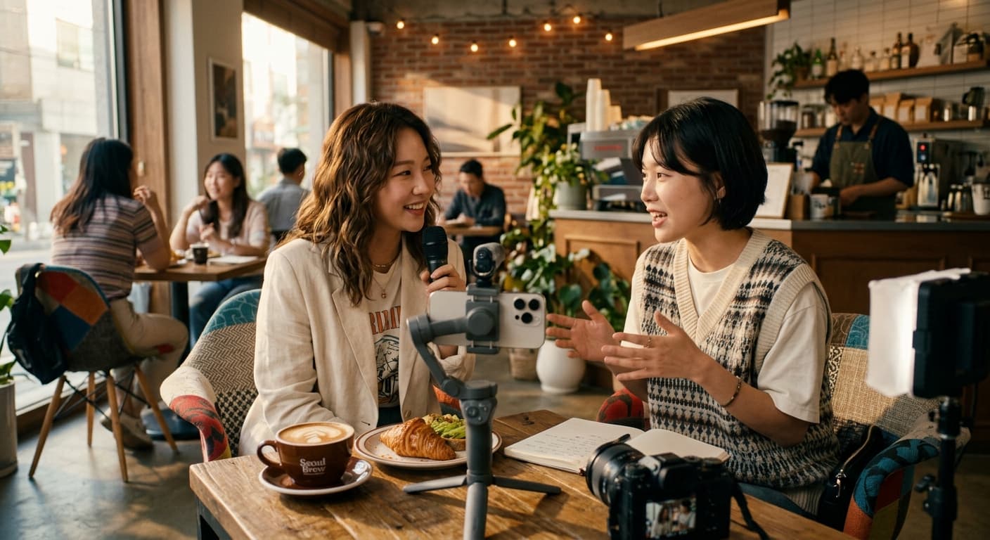 카페 스토리·하이라이트 실전 · 매장 분위기 누적