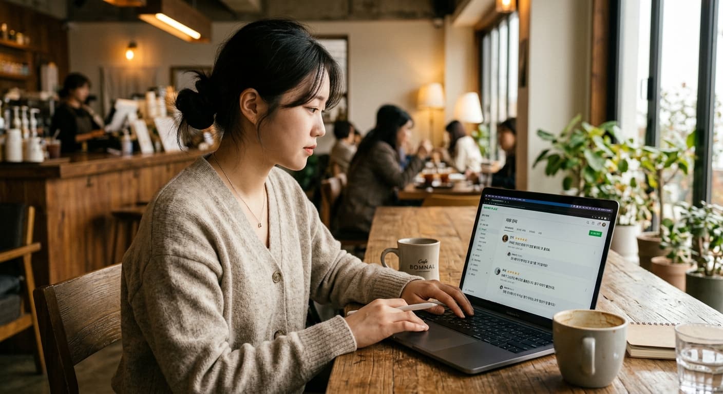 카페 플레이스 리뷰 관리 실전 답글