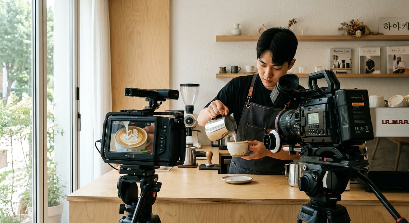 카페 영상 제작 비용
