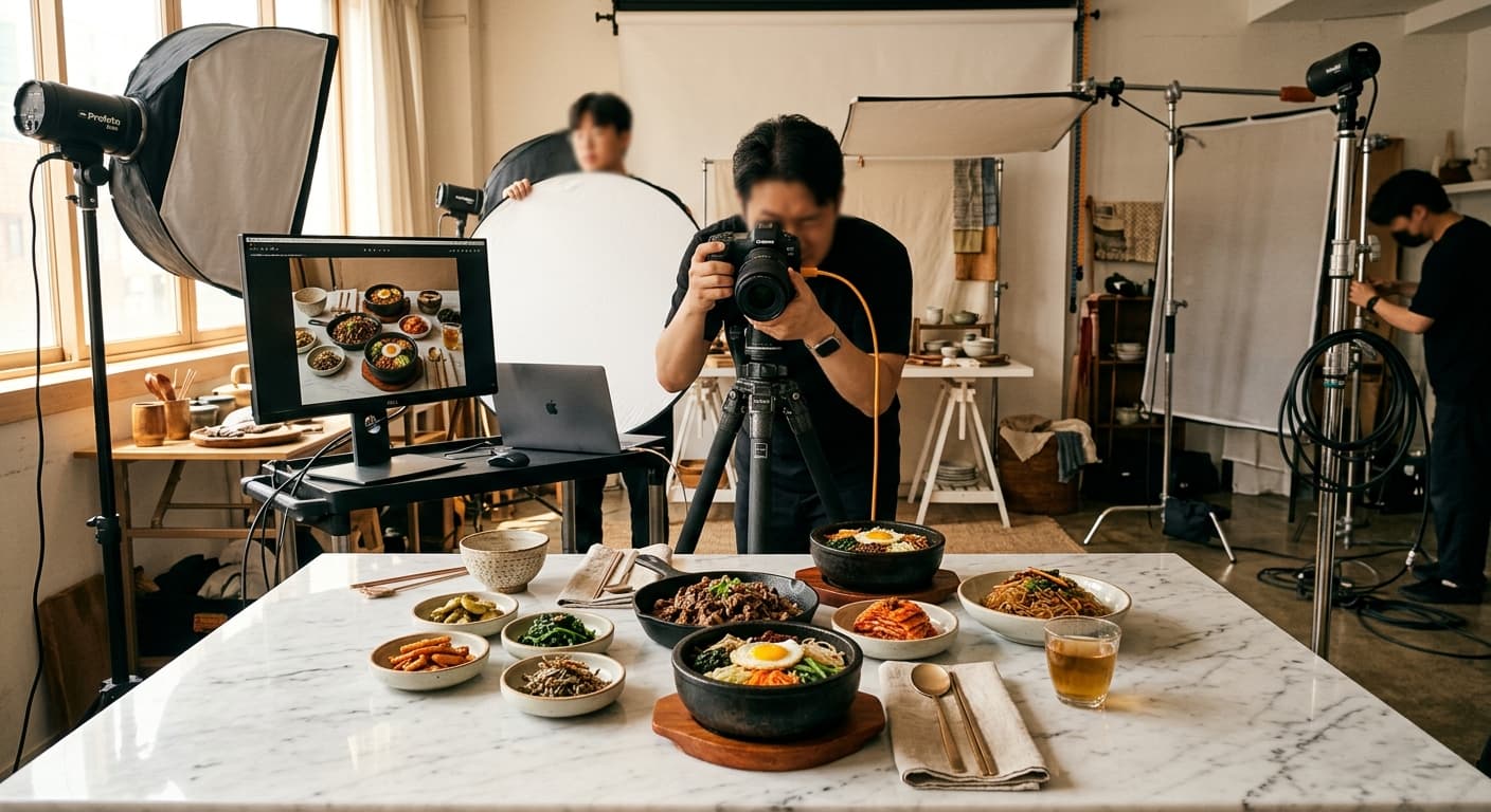 음식 사진 촬영 절약 전략 · 10만원대로 시작
