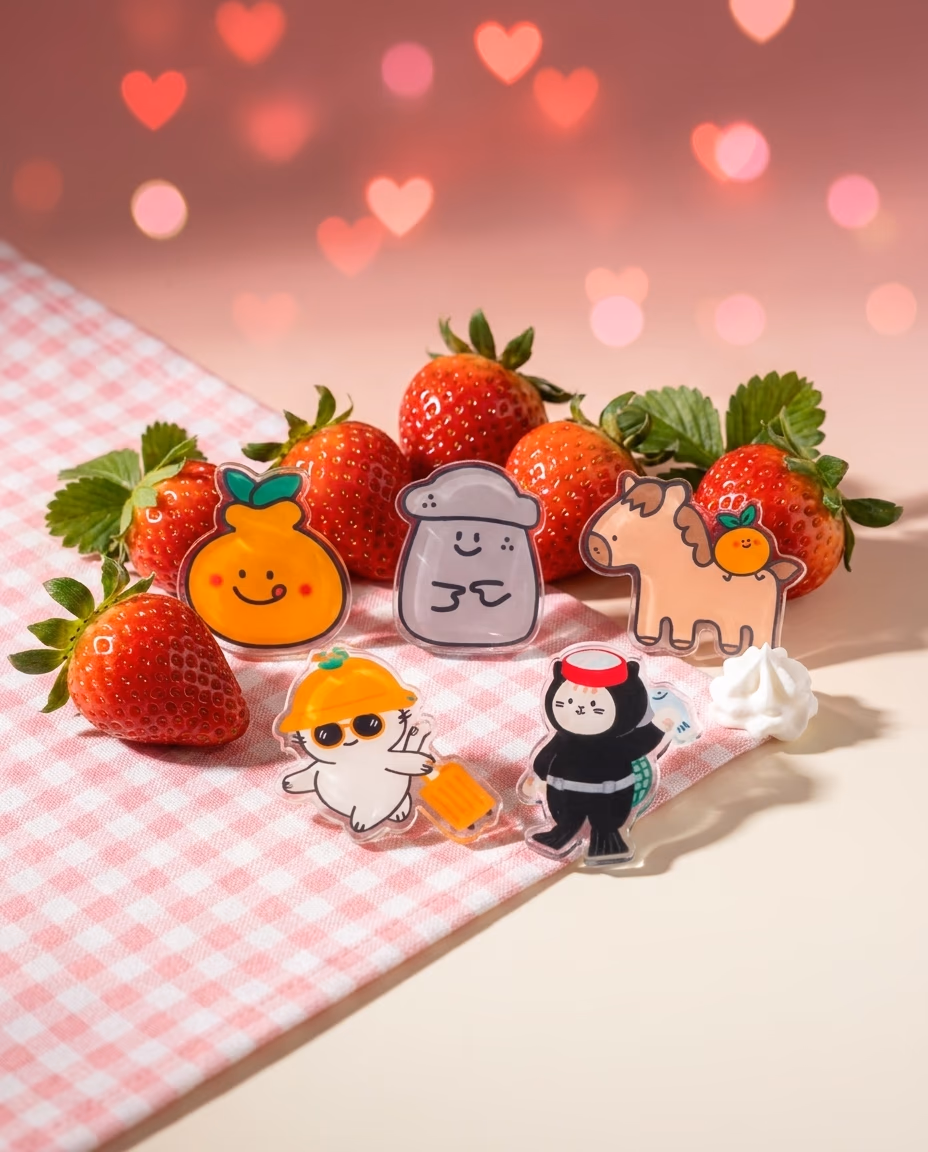 AI 리마스터링 변환 Strawberry Cream 스타일 인스타 피드 컷