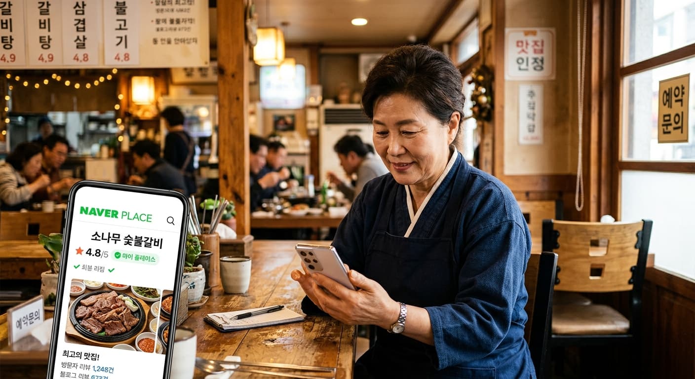 맛집 사장님 네이버 플레이스 검토 · 매장 정보 정확성 점검