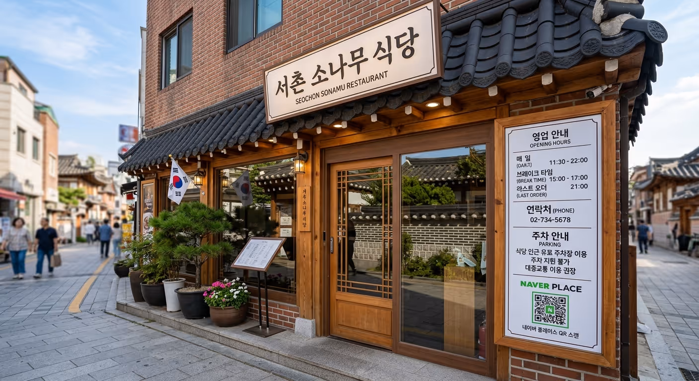 매장 정보 표시