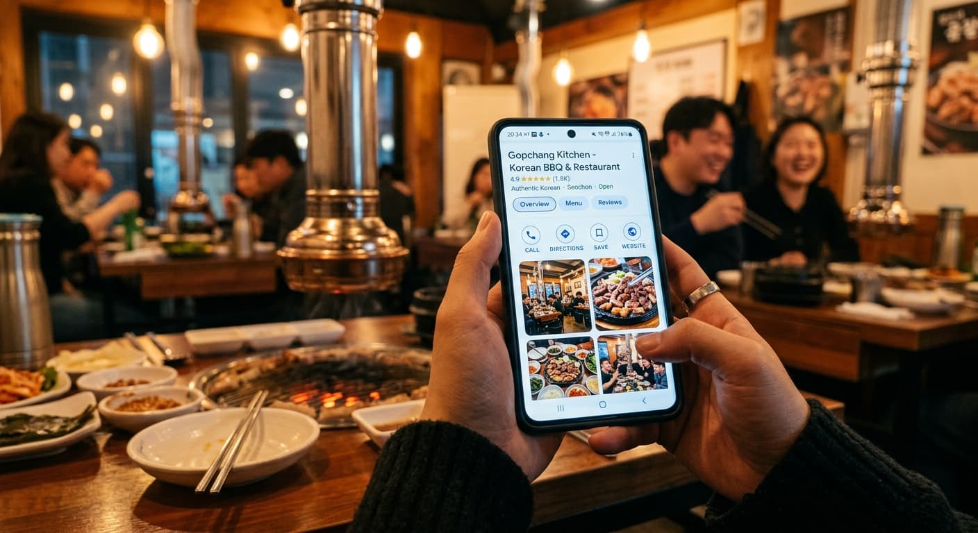 음식점 구글 비즈니스 등록