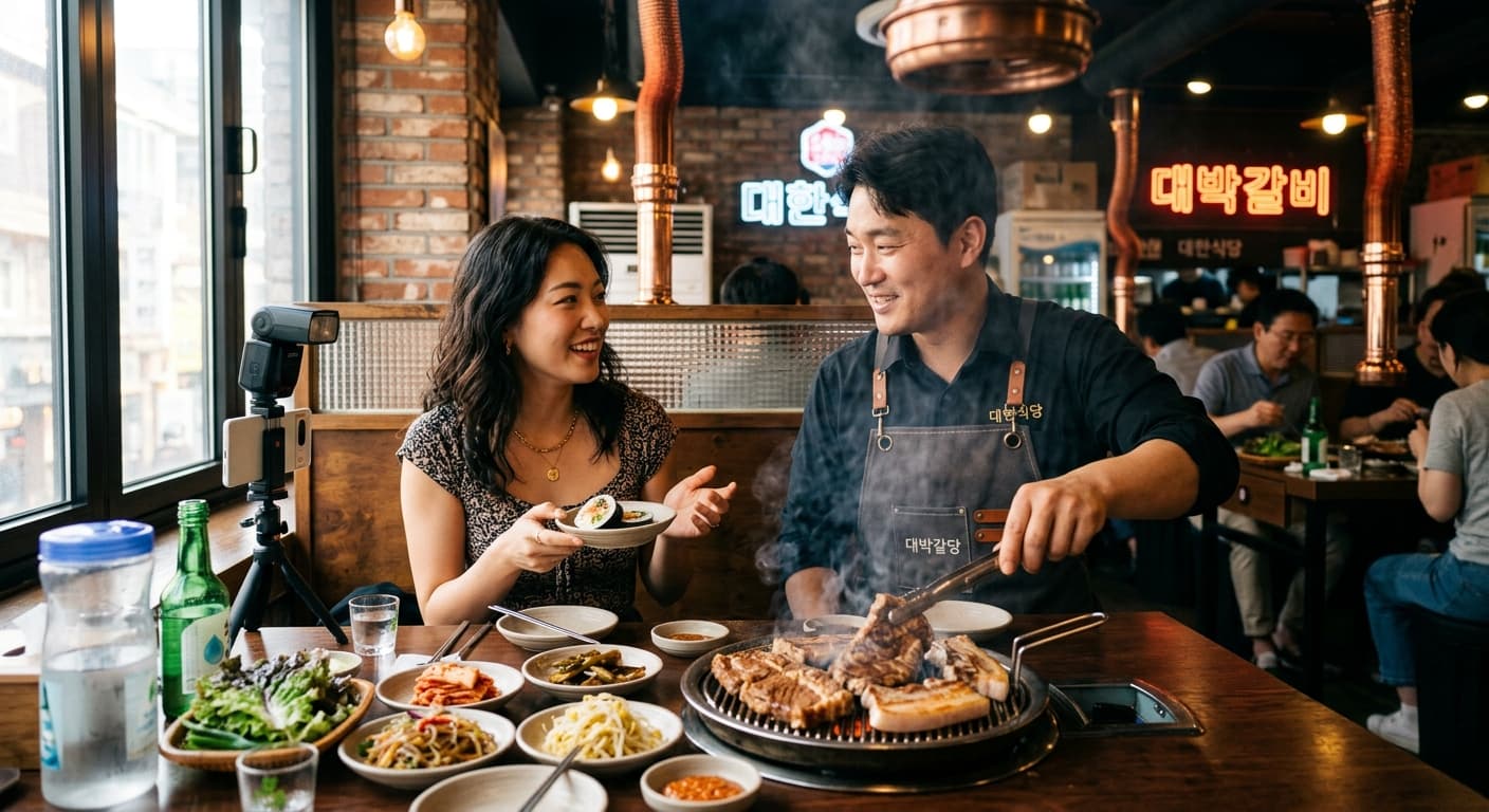 음식점 인플루언서 협업 실전 · 카테고리 매칭