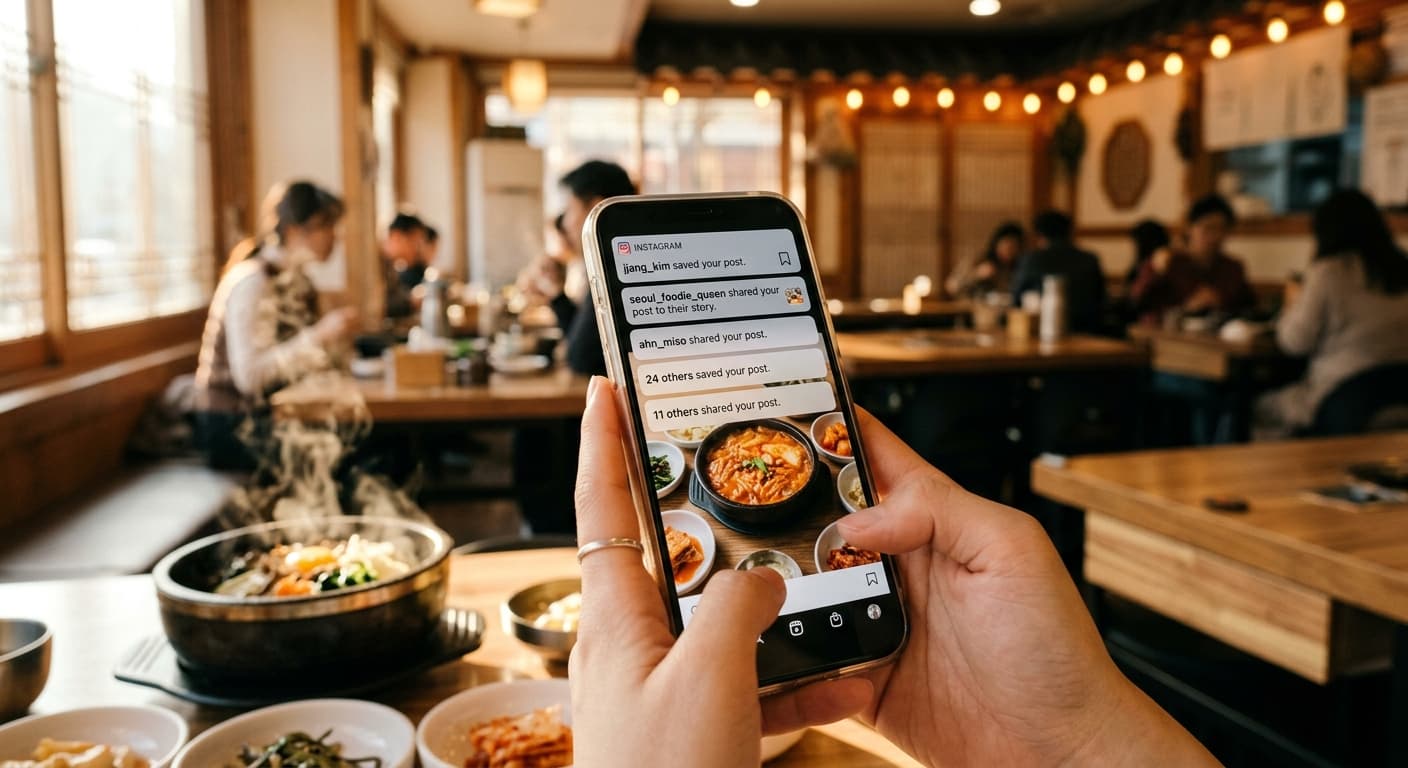 음식점 인스타 마케팅 실전 보조 이미지