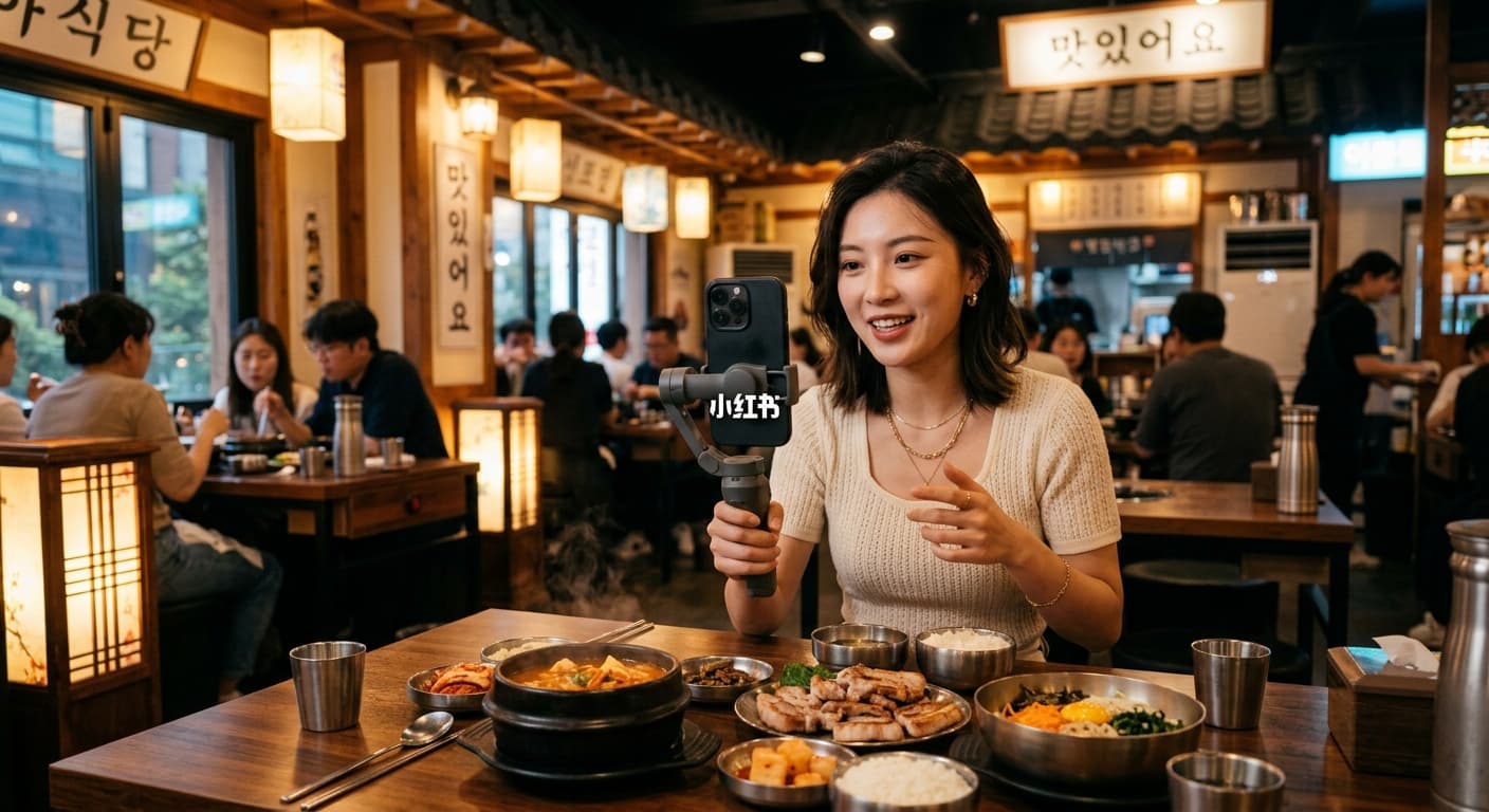 음식점 샤오홍슈 체험단