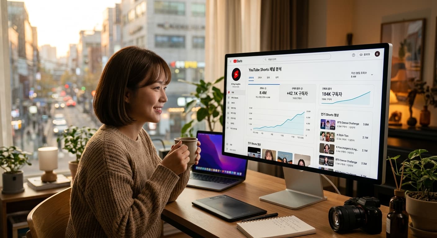 음식점 유튜브 쇼츠 마케팅 보조 이미지