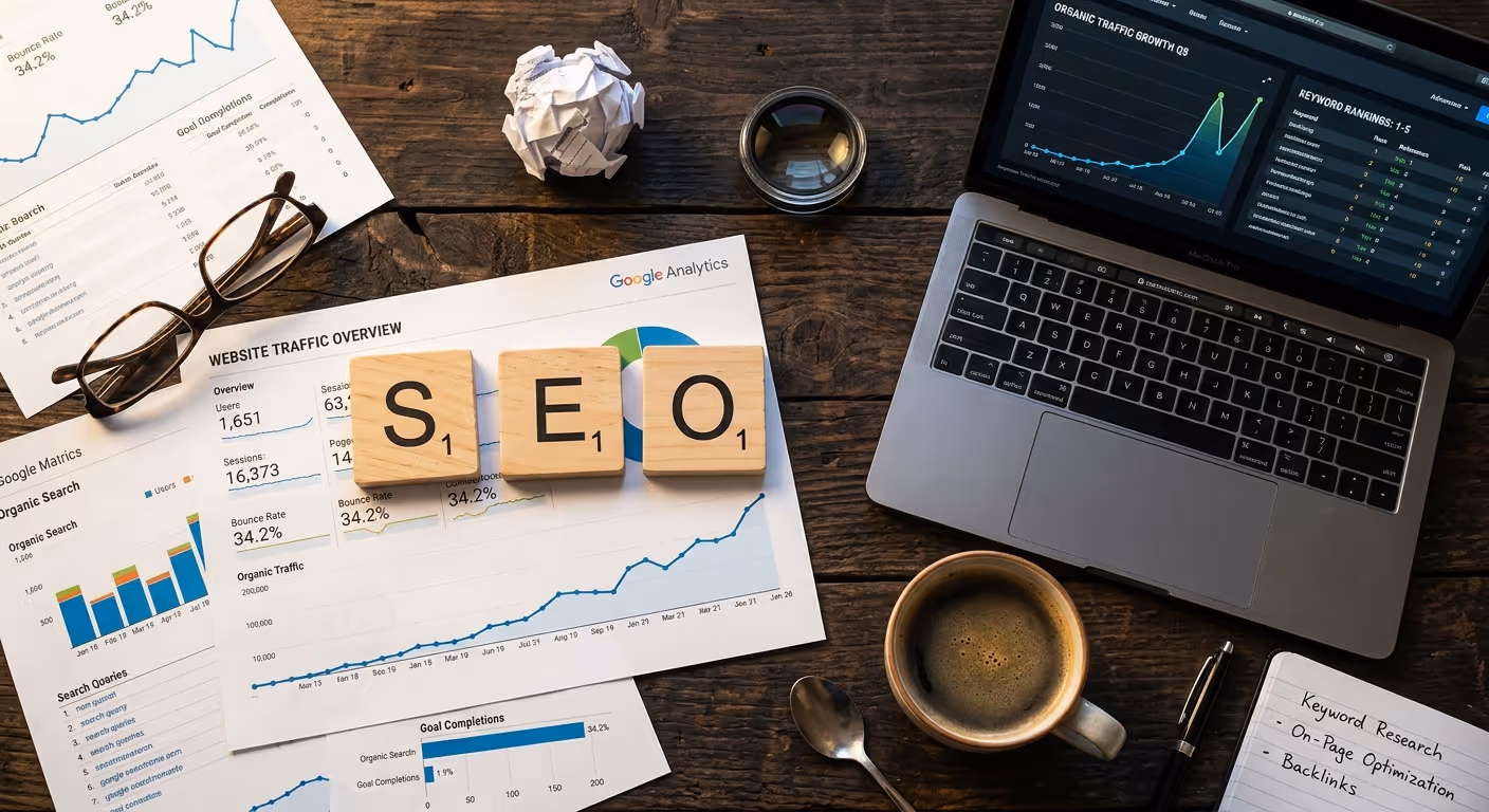 SEO 키워드 분석 · 데이터 기반 전략