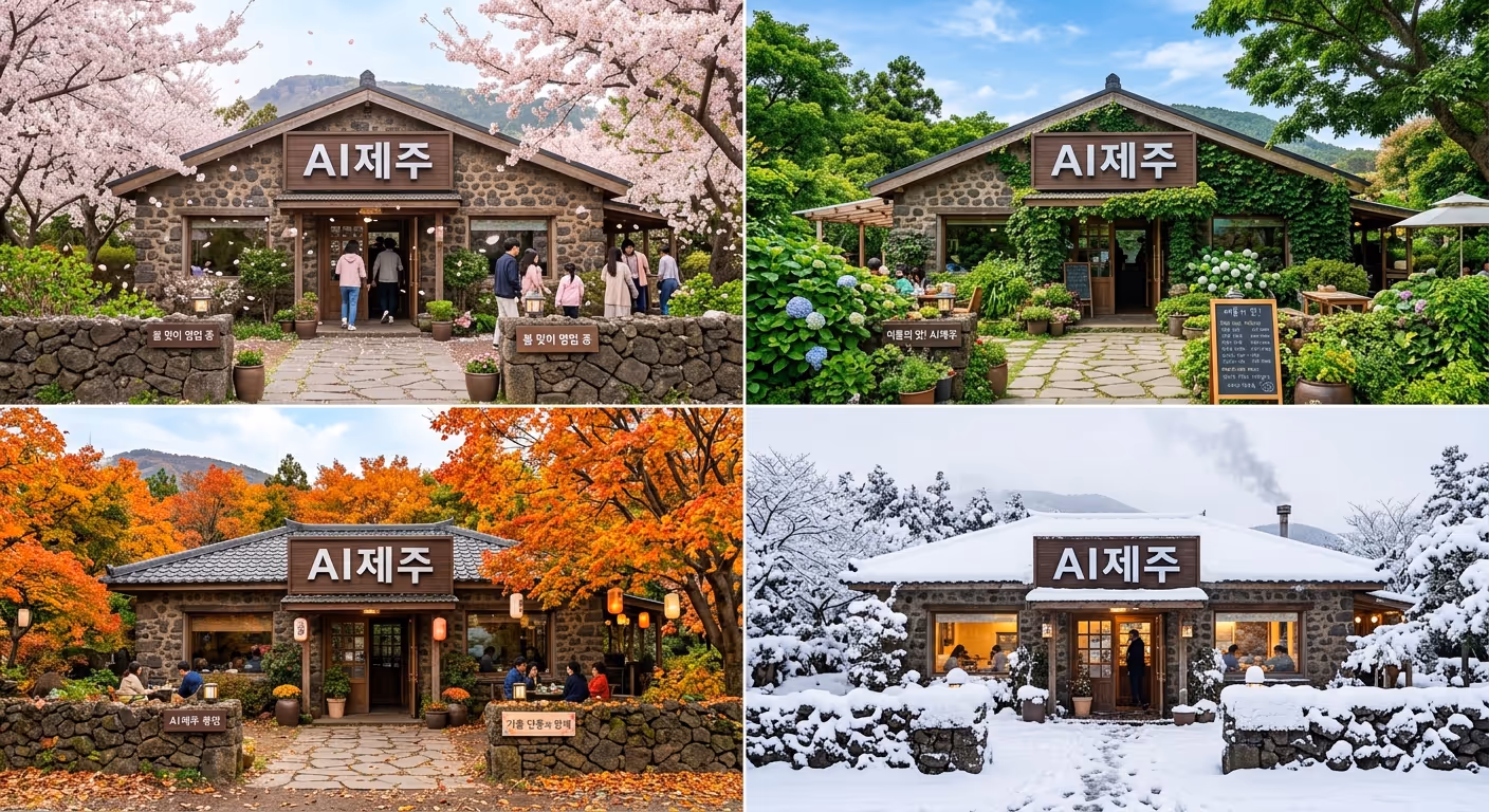제주 사계절