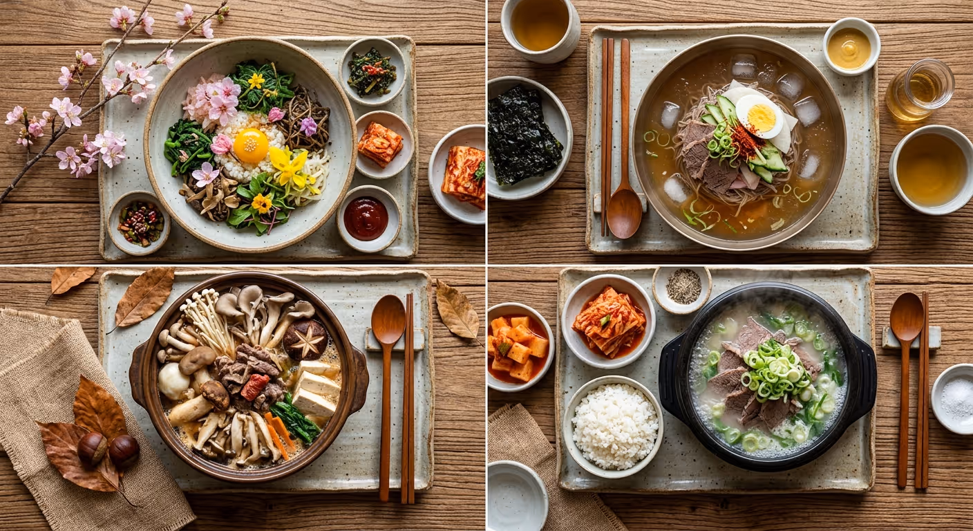 사계절 메뉴