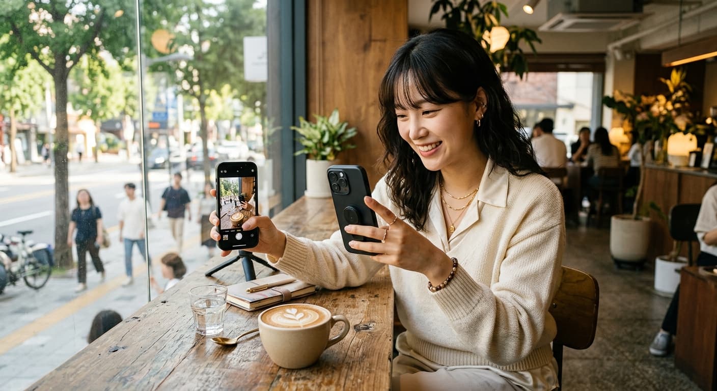 카페 광고 가격 보조 이미지