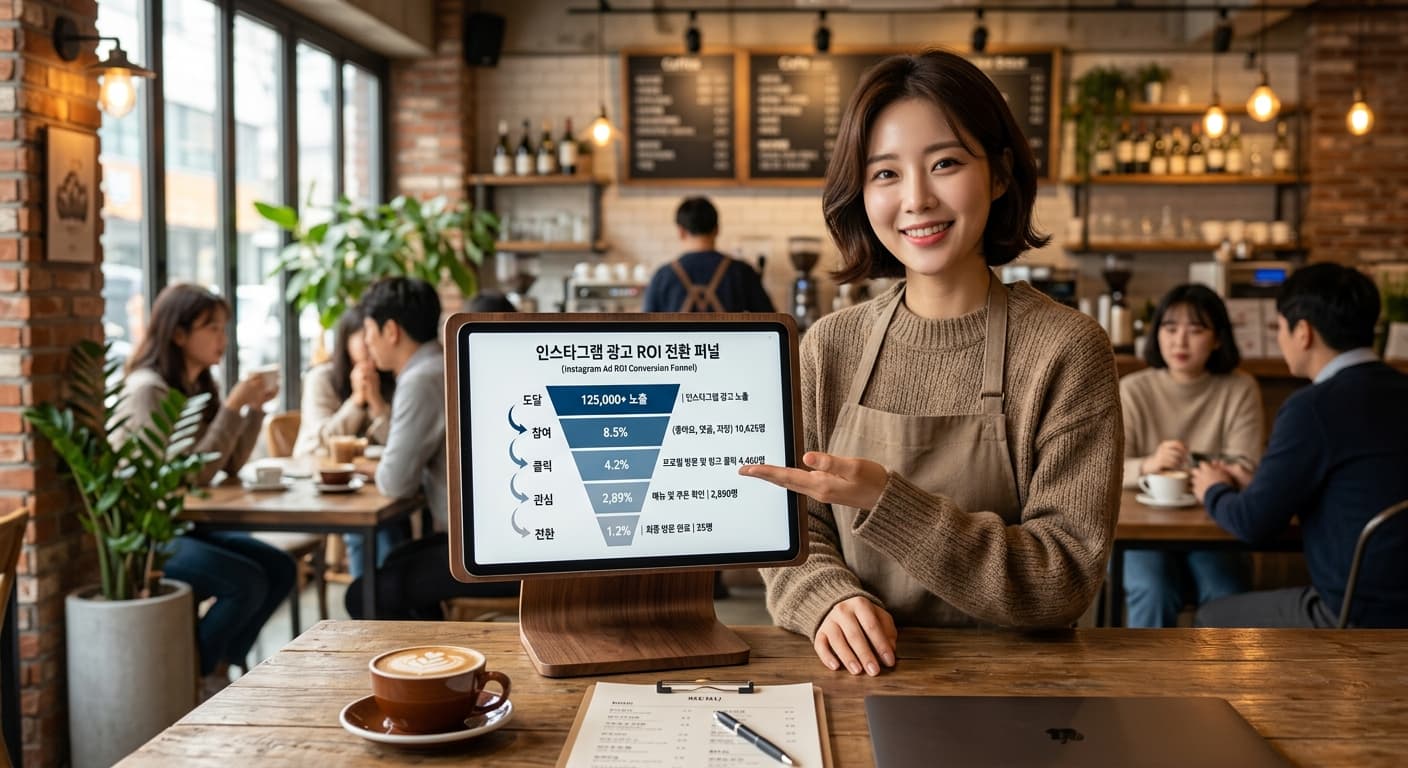 카페 인스타 광고 가격 보조 이미지
