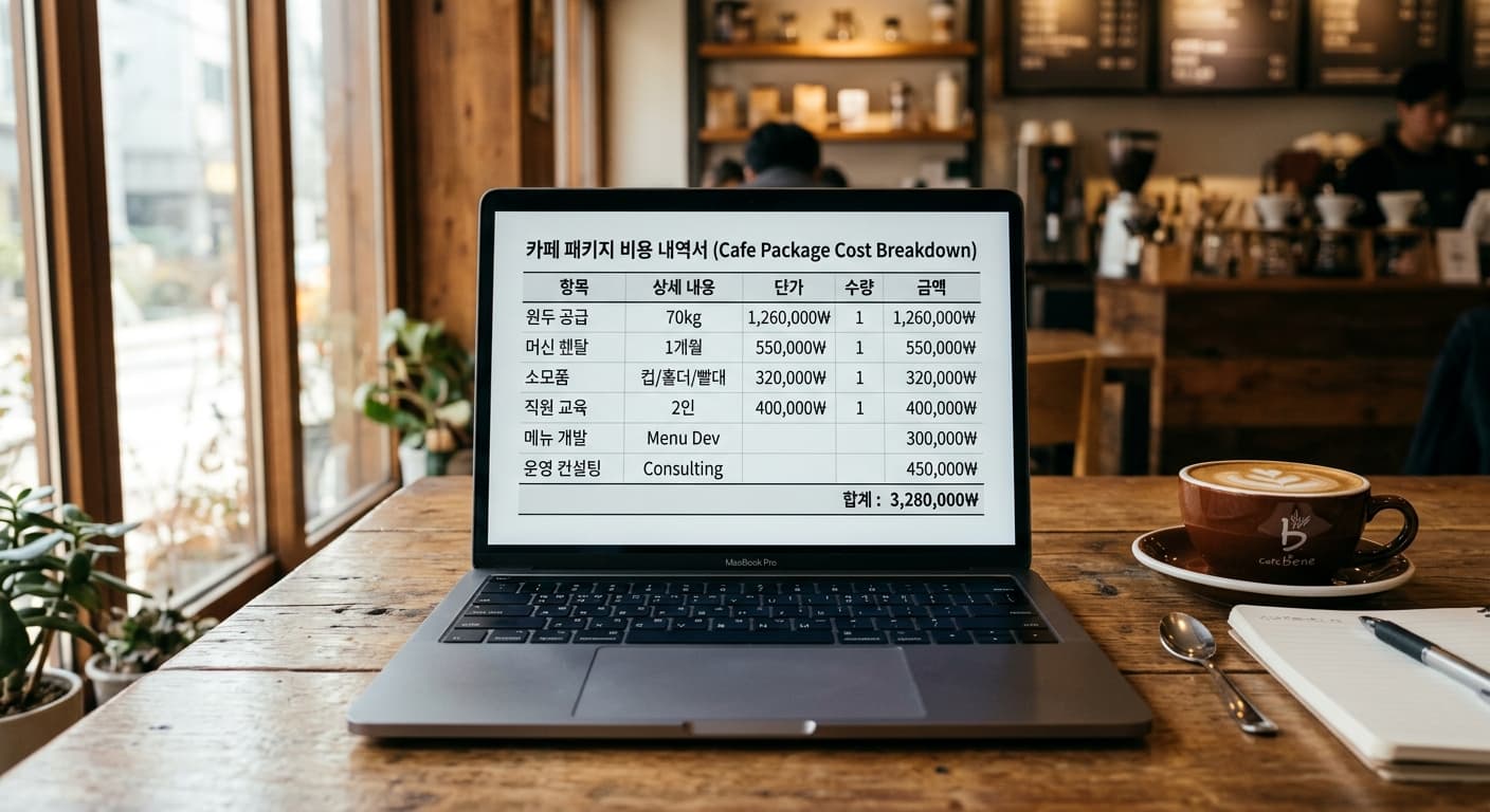 카페 마케팅 패키지 vs 단일 영상 의뢰 비교