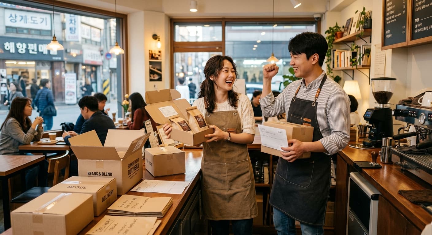 카페 마케팅 패키지 가격 보조 이미지