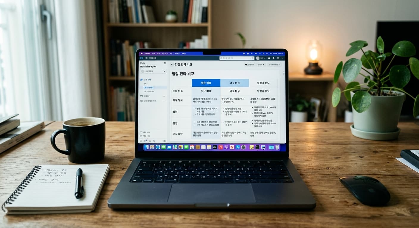 페이스북 광고 단계별 시작 가이드 · 한식·가족 매장 우선