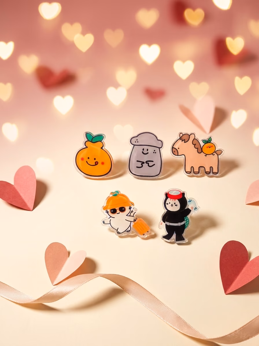 AI 리마스터링 변환 Valentine Hearts 스타일 인스타 피드 컷
