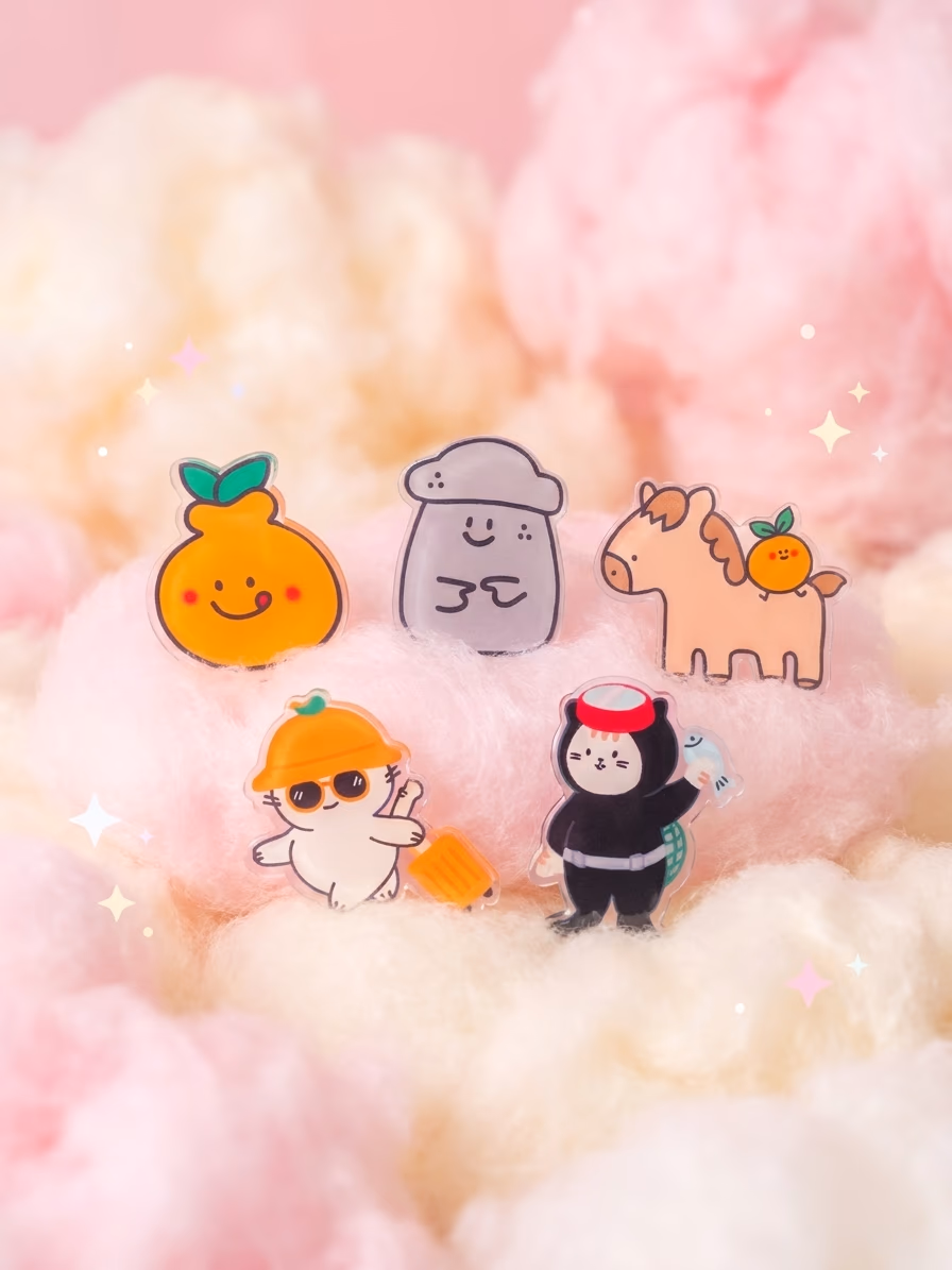 AI 리마스터링 변환 Cotton Candy 스타일 인스타 피드 컷