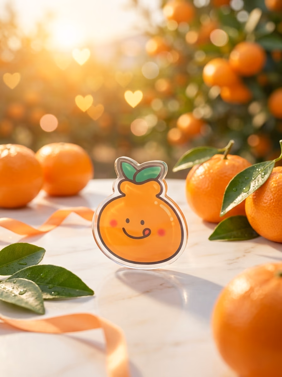 AI 리마스터링 변환 Tangerine 스타일 인스타 피드 컷