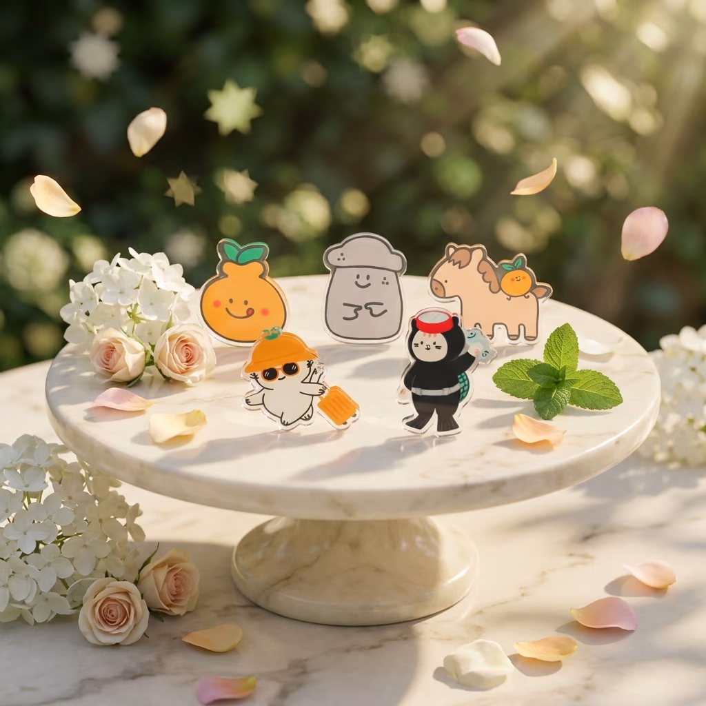 AI 리마스터링 변환 Garden Party 스타일 인스타 피드 컷
