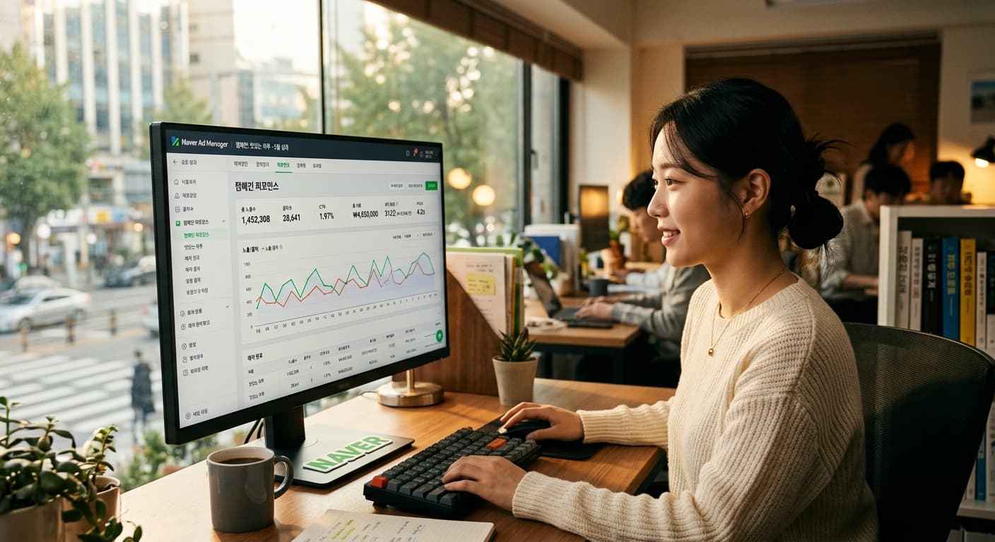 네이버 검색광고 예산 설정 · 소상공인 월 30만원 시작
