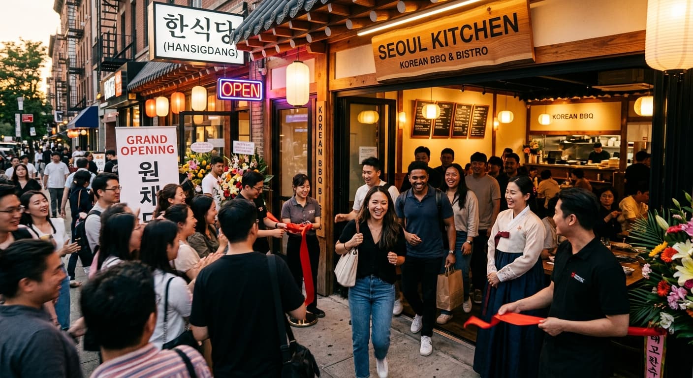 신규 매장 광고 비용 보조 이미지