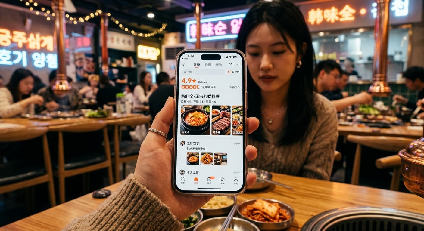 음식점 따종 중국어 메뉴 등록 · 자동 번역 한계