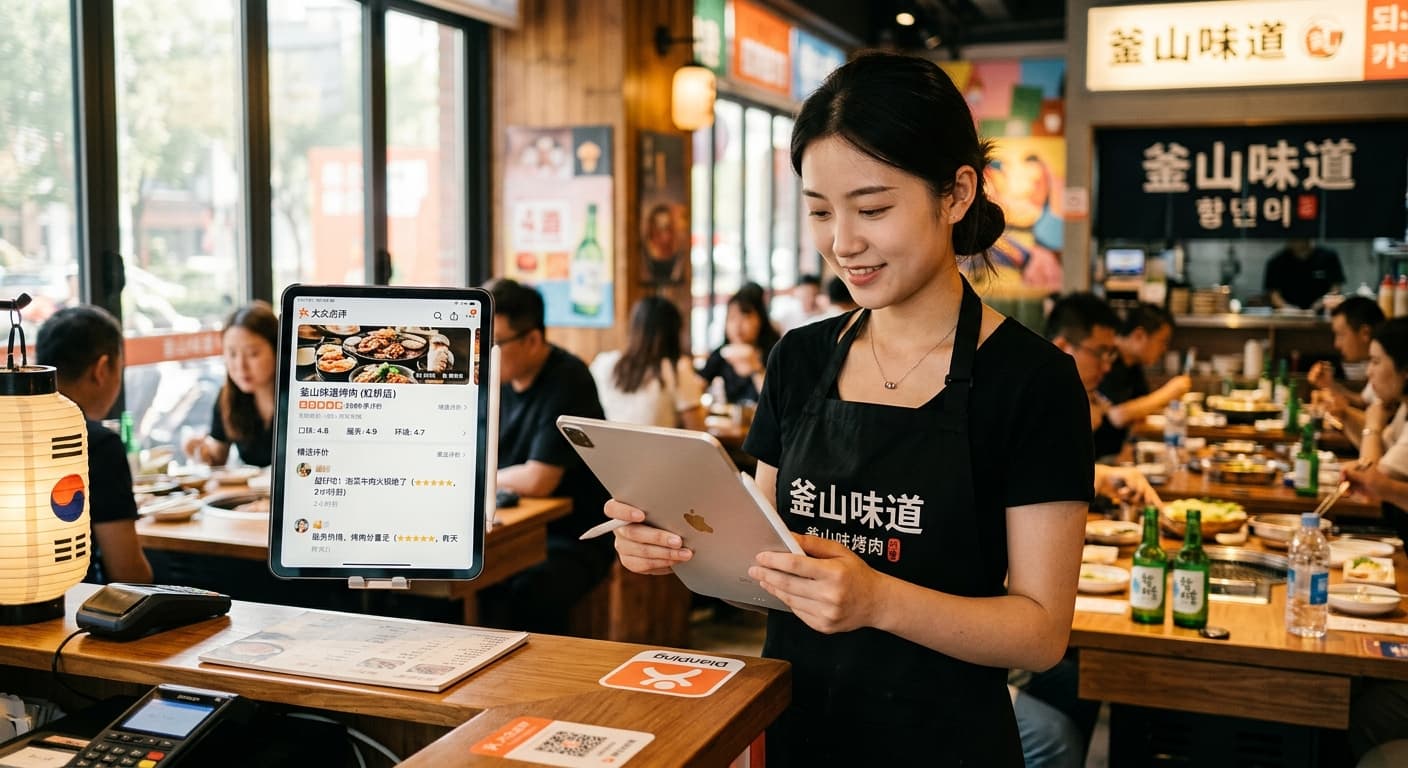 음식점 따종 리뷰 관리 · 중국어 답글 필수