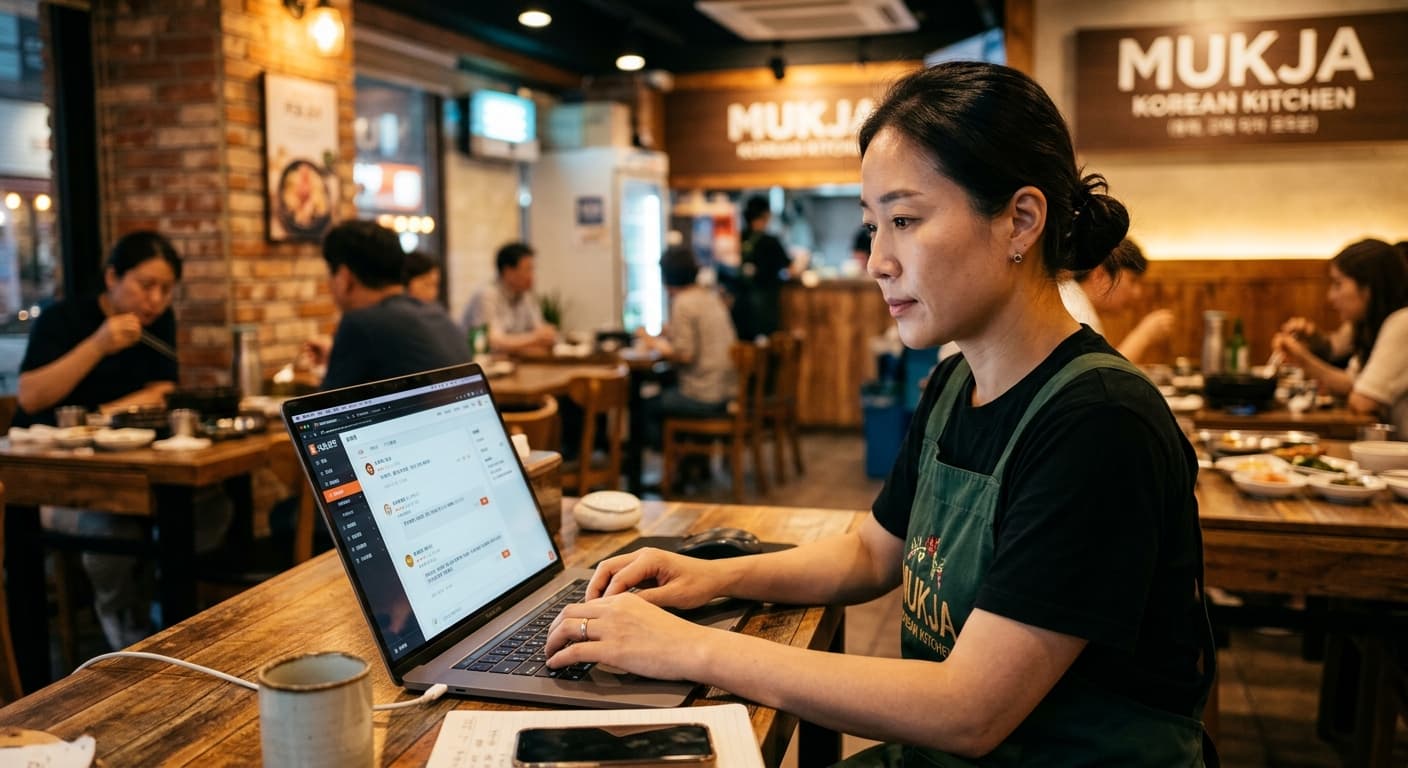 음식점 따종디엔핑 등록 보조 이미지