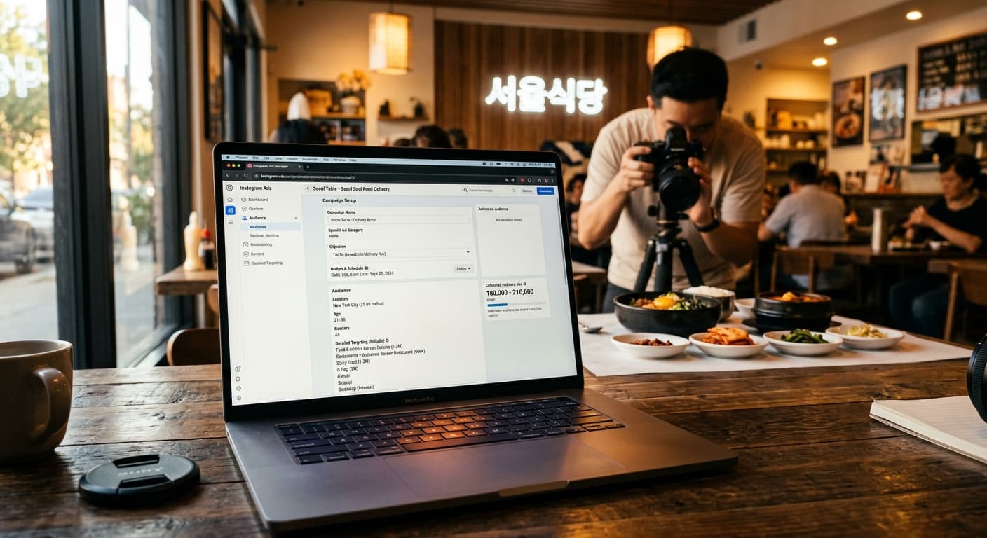 음식점 인스타 광고 시즌별 단가 변동