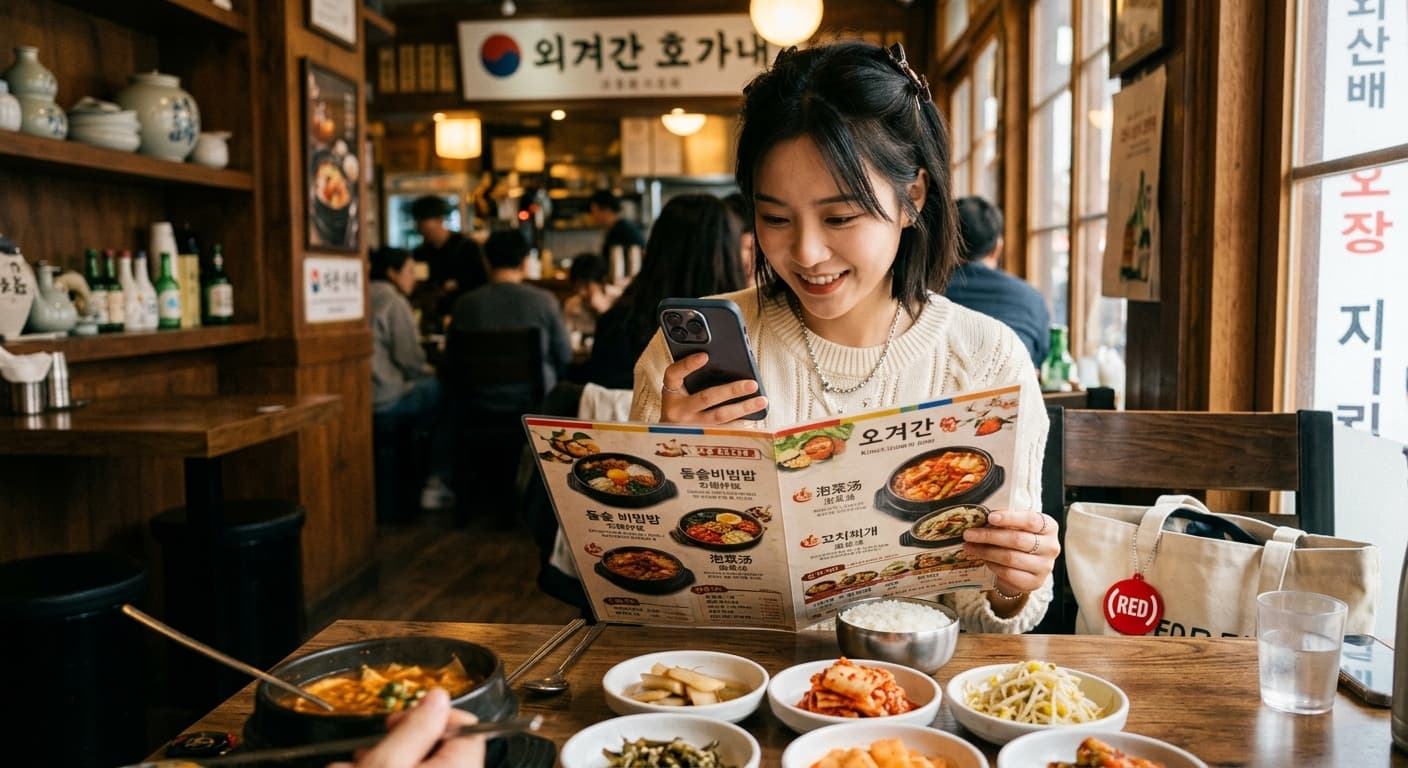 음식점 샤오홍슈 체험단 보조 이미지