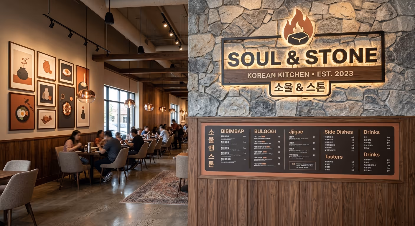 일관된 매장 브랜딩