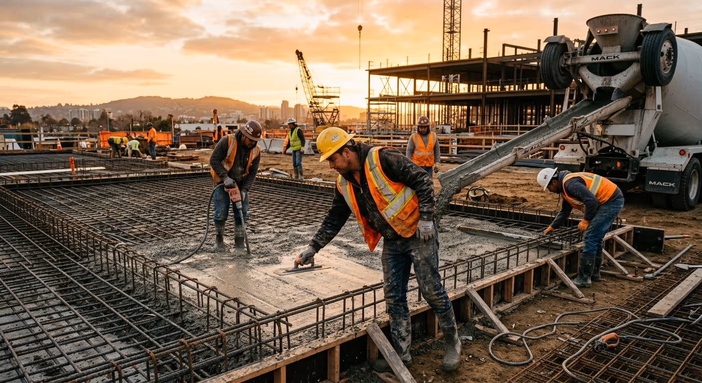 기초 공사 — 튼튼한 기반