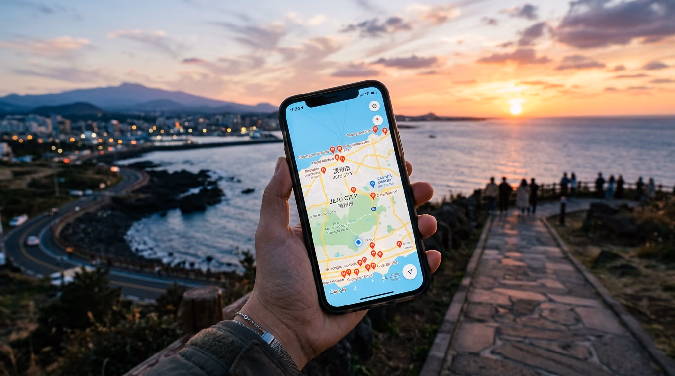 따종디엔핑 지도 — 제주 맛집 위치