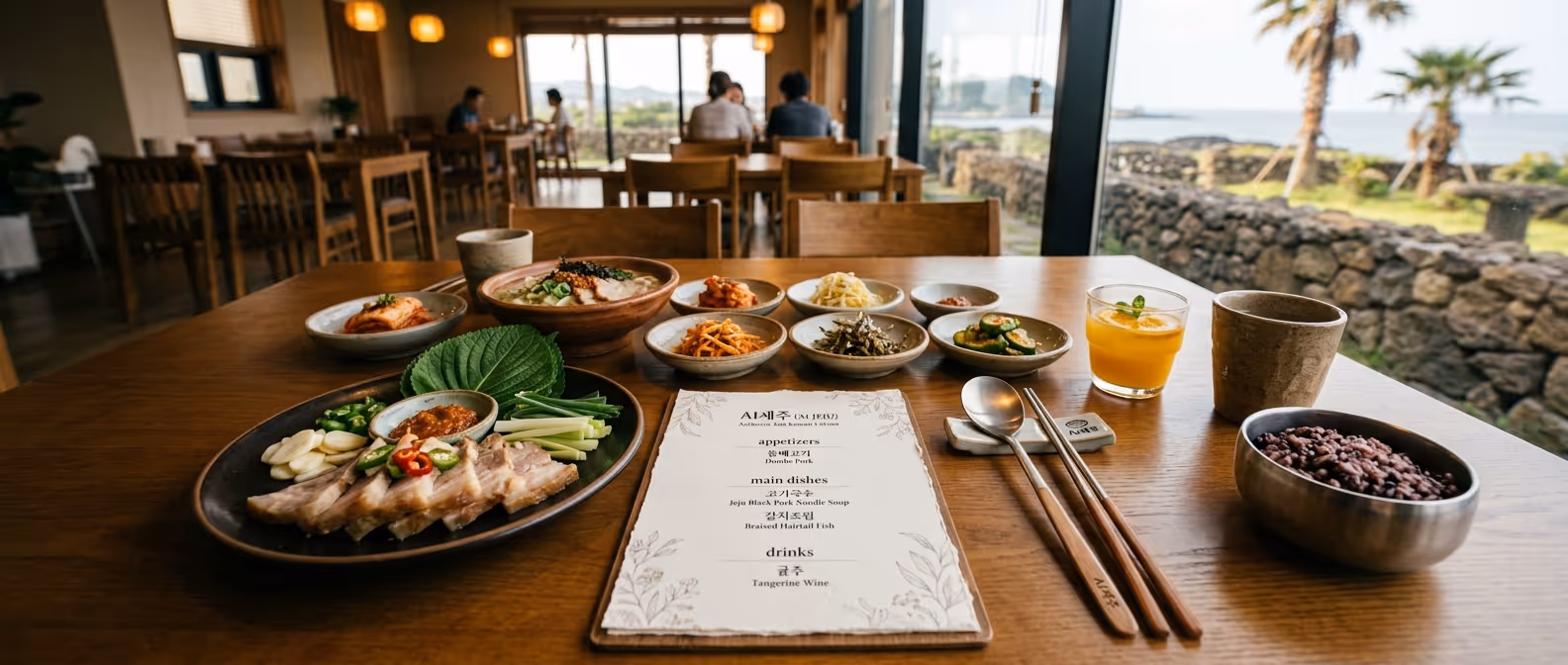 식당 메뉴판 제작 · 브랜딩 가이드