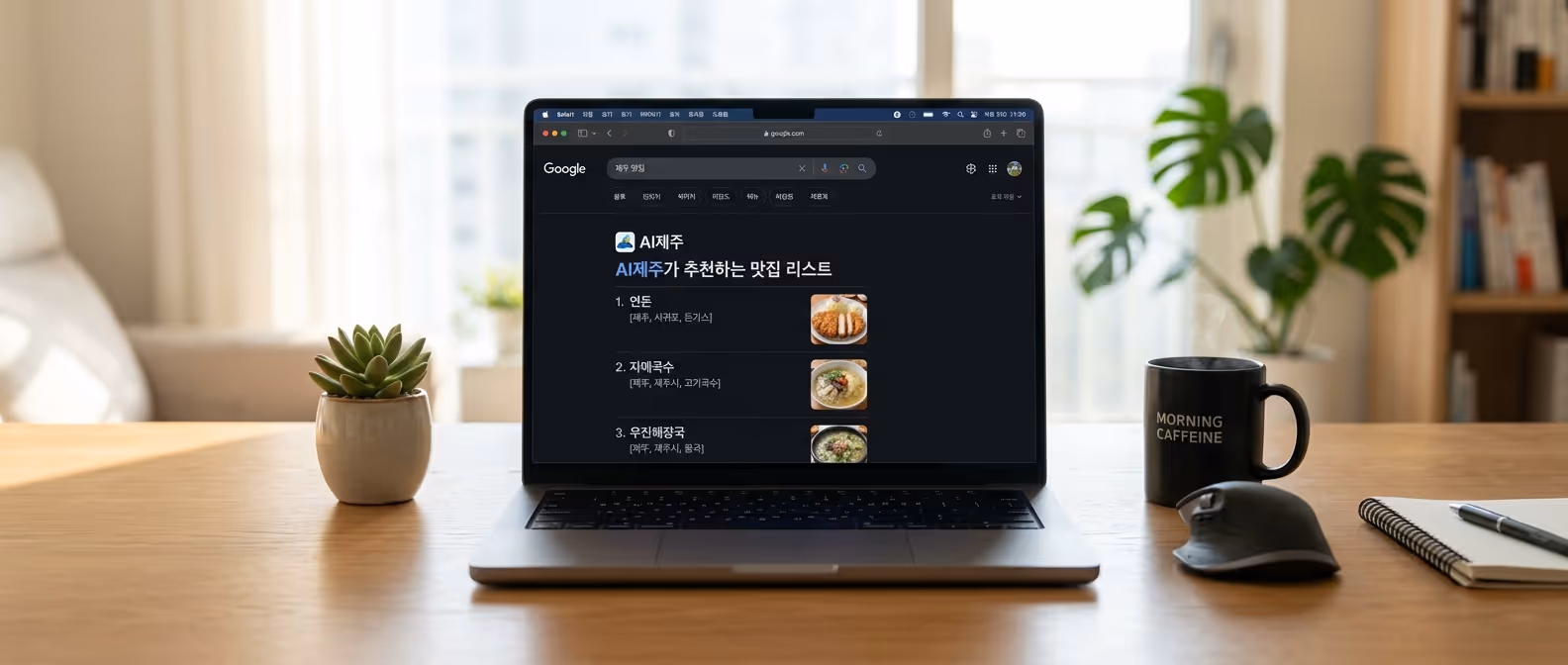 홈페이지 구축 — 구글과 AI 전략