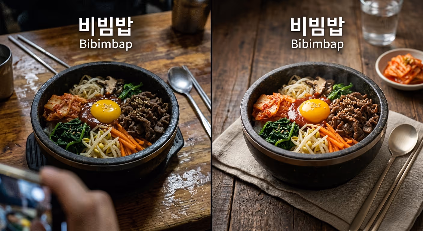 핸드폰 사진 vs 전문 촬영