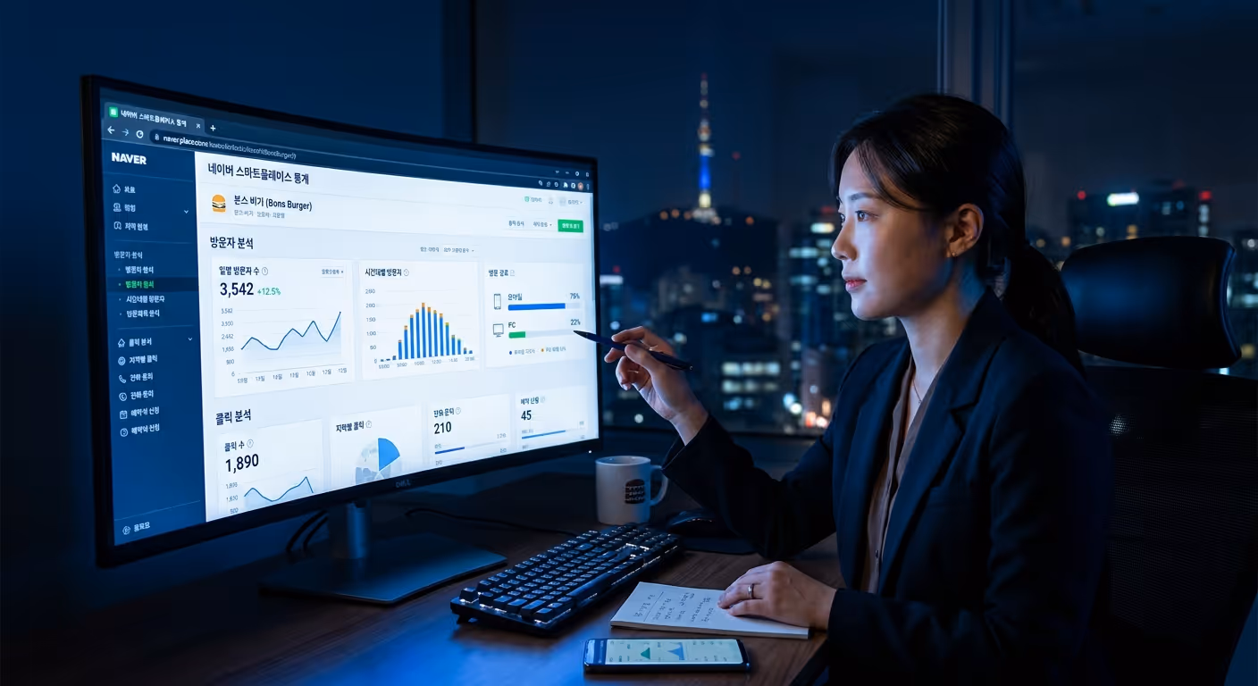 플레이스 통계 대시보드