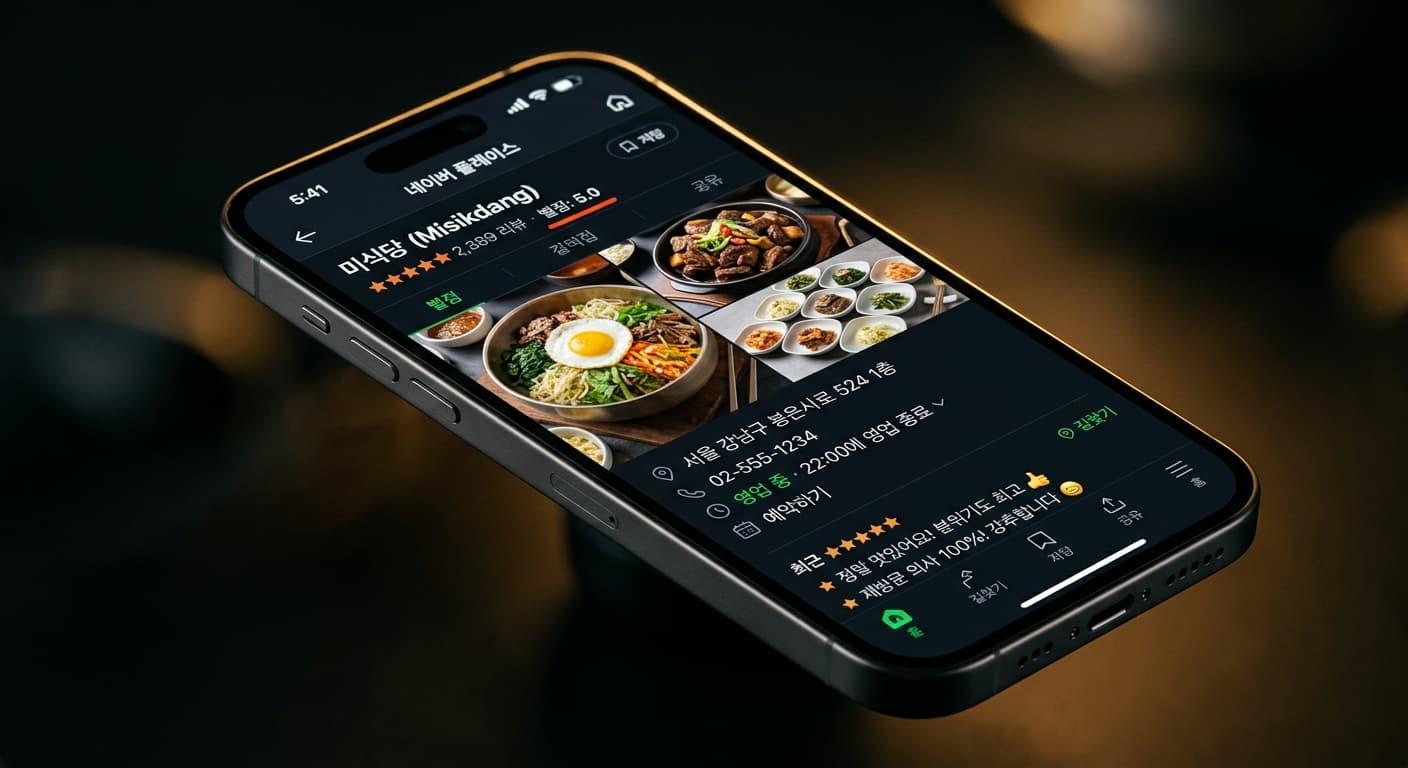 네이버 플레이스 음식점 프로필 최적화