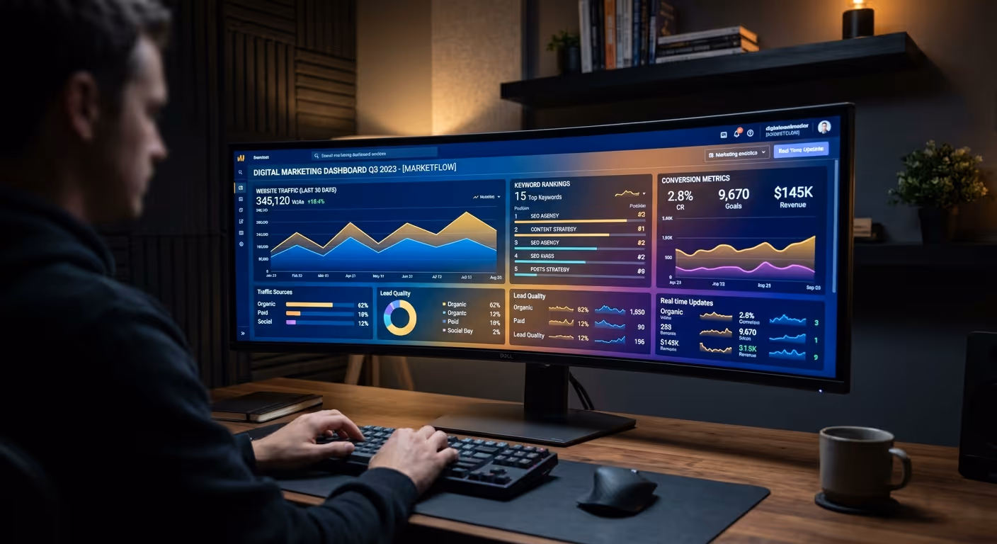 마케팅 분석 대시보드