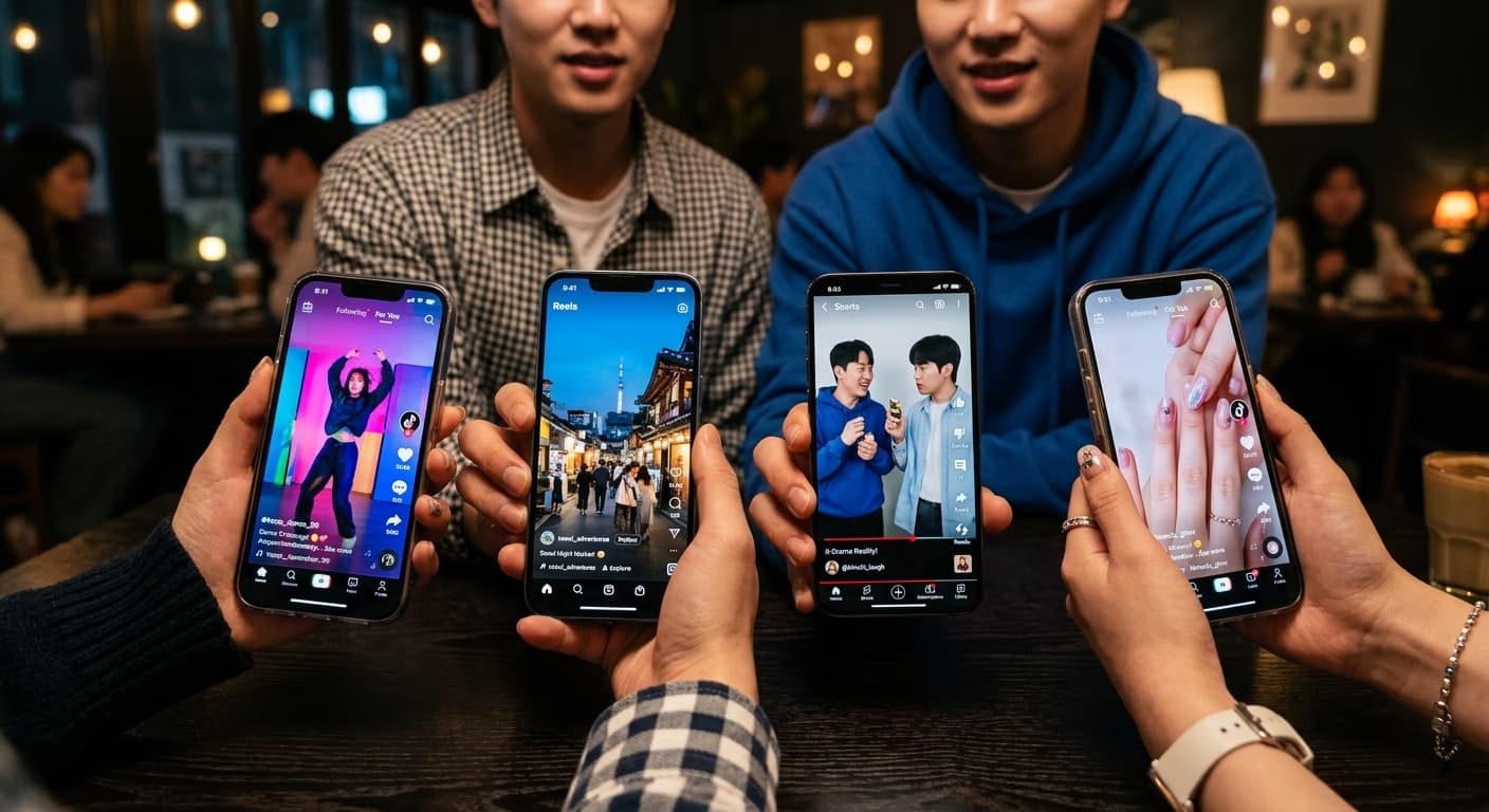 인스타그램 릴스에서 제주 맛집을 탐색하는 화면