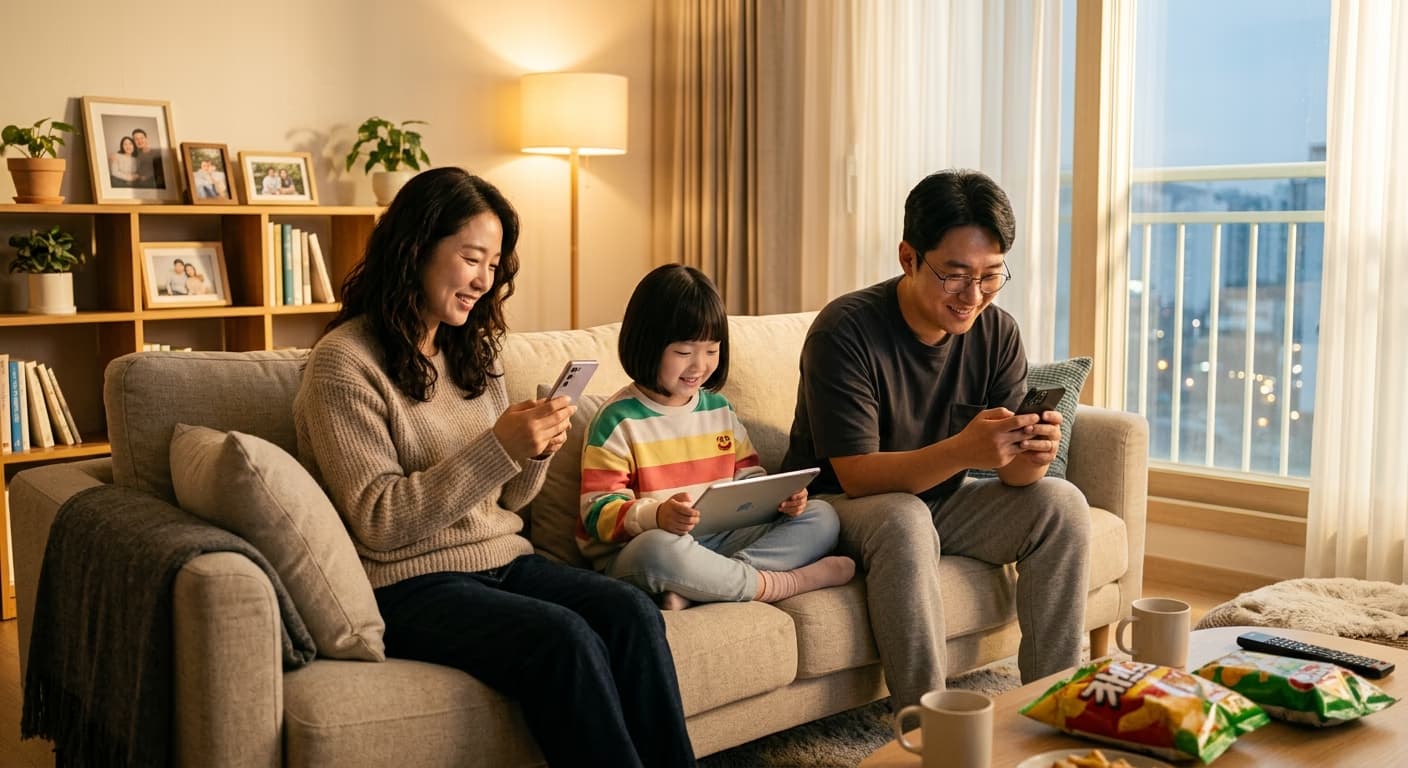 다양한 세로 영상 유형 — 제주 음식점